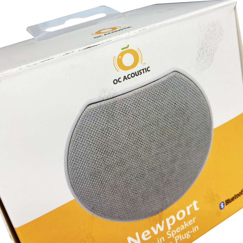 コンスピ 2個 ライトグレー/ホワイト OC Acoustic コンセント