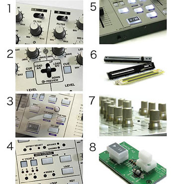 VESTAXのPCDJコントローラー、TR-1のご紹介です。