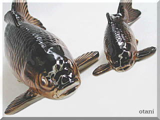 鯉の置物販売【信楽焼大谷陶器】