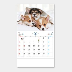 SA-346 ドッグ＆キャッツ2026年版の名入れカレンダーを格安で販売 - 名