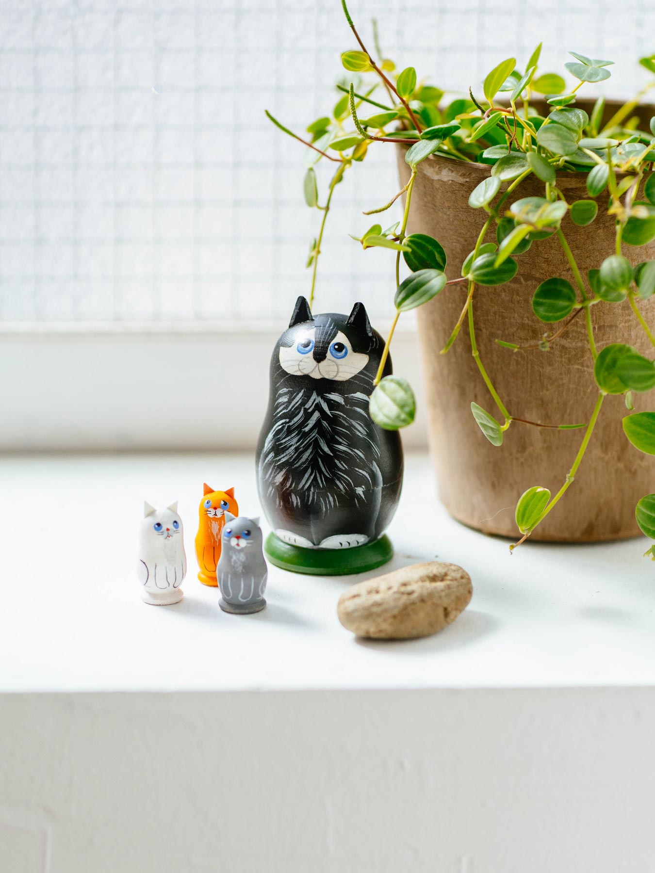 ベネチアングラス ミニチュア お囃子 オリエンタル 雛の時期にも