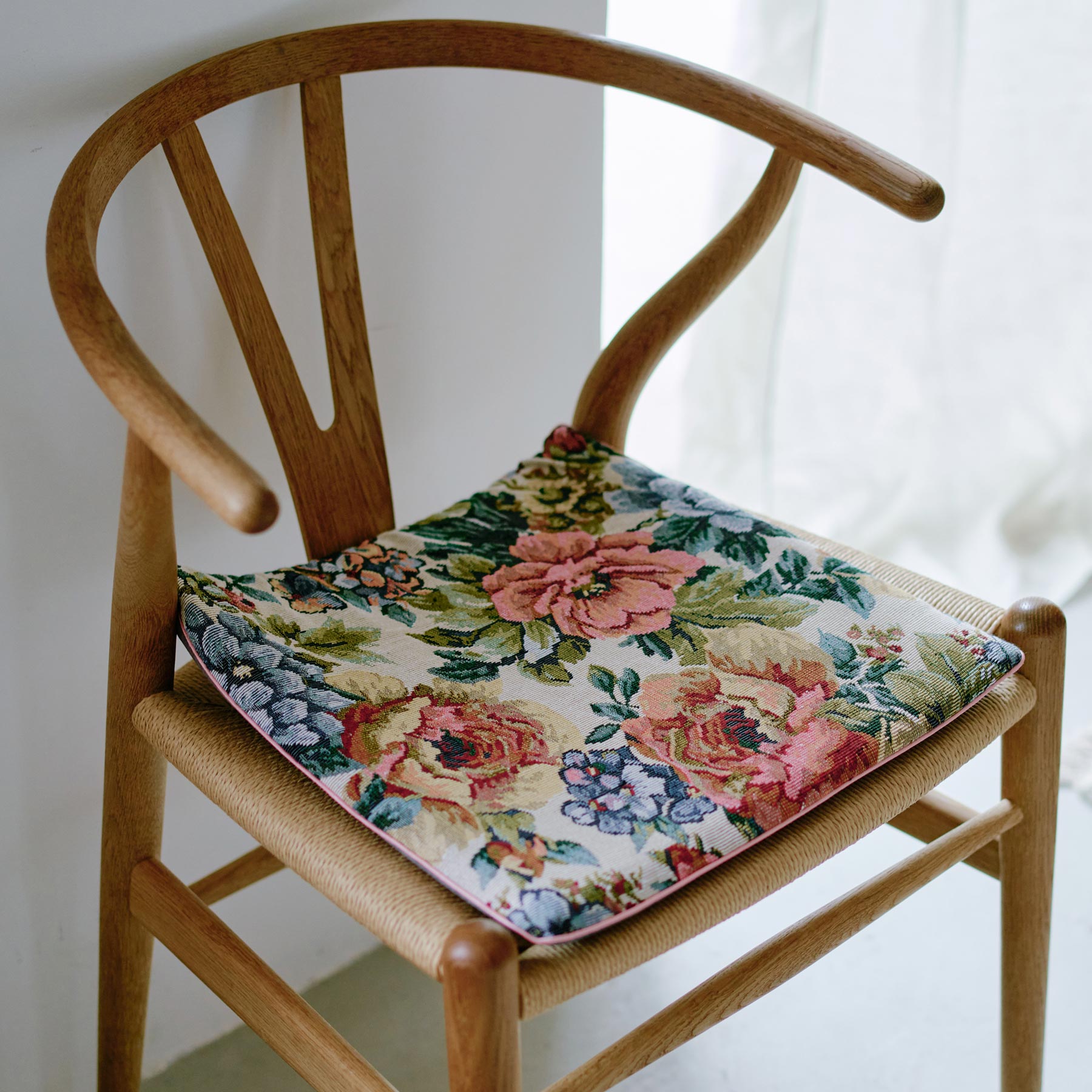 オリジナル・ゴブランチェアクッション｜クッション｜オルネ ド