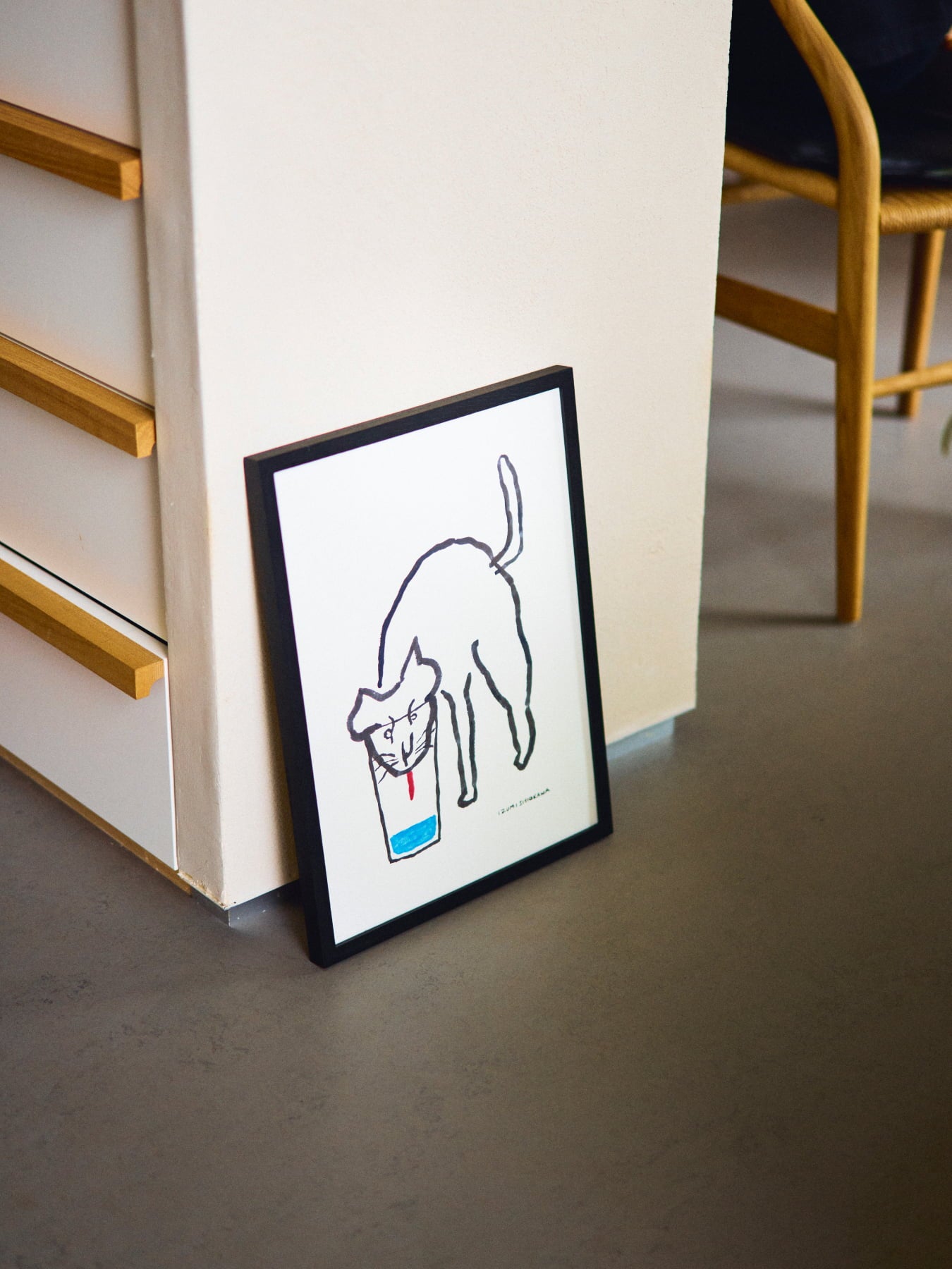 木製ポスターフレーム／ブラック｜アートポスター・フレーム｜オルネ