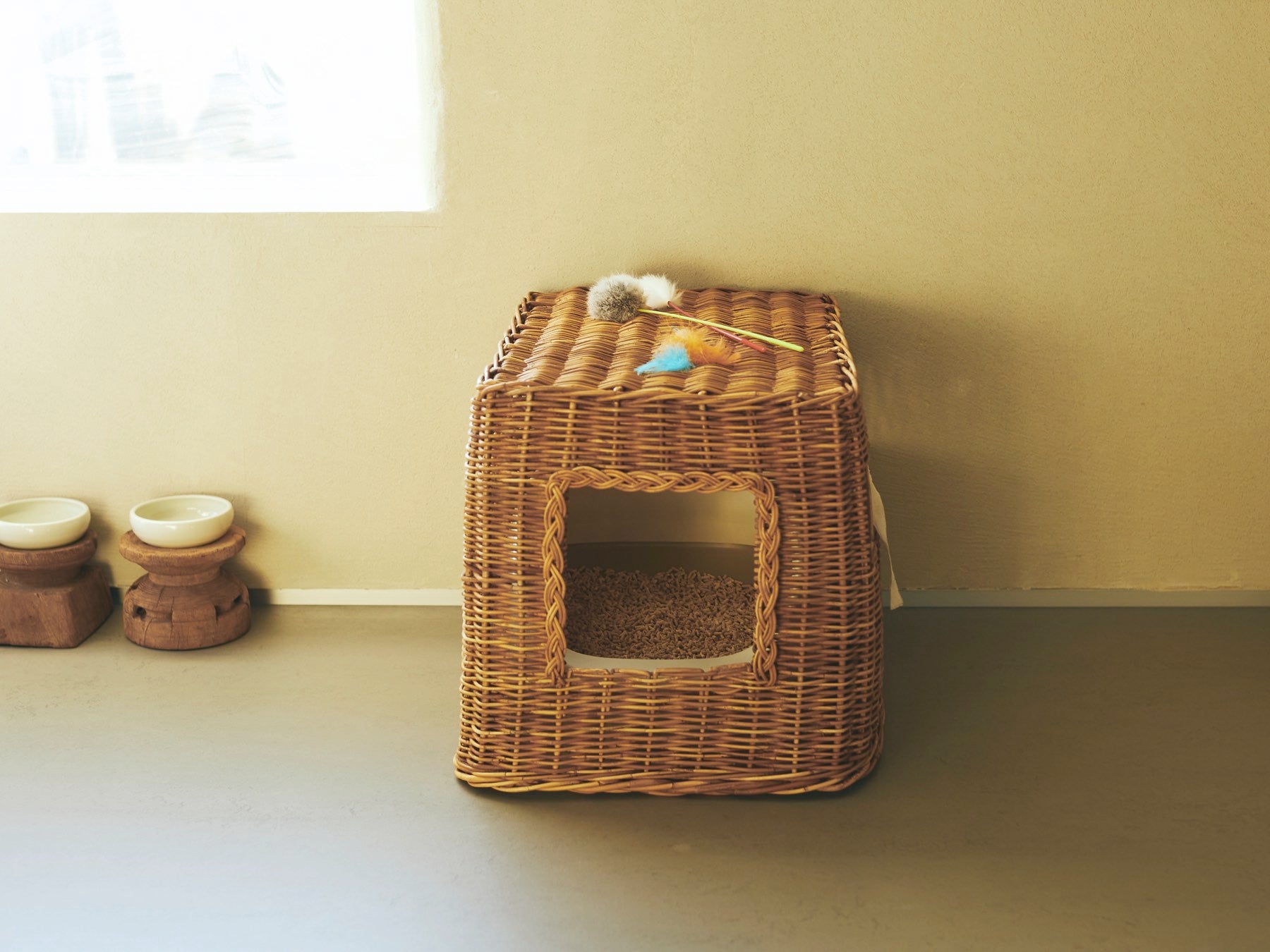 オルネコ×Encachette アラログトイレカバー｜オルネコ（爪とぎ・トイレ