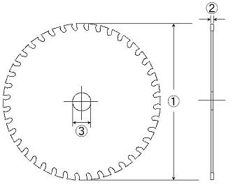 ゼットフラッシャー アルミ・板金用 φ80～405㎜ FAS | チップソー