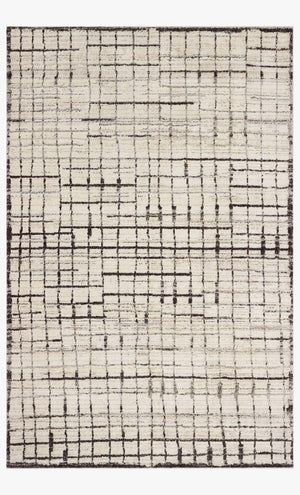 BLE-01 - JM IVORY / CHARCOAL | Loloi Rugs