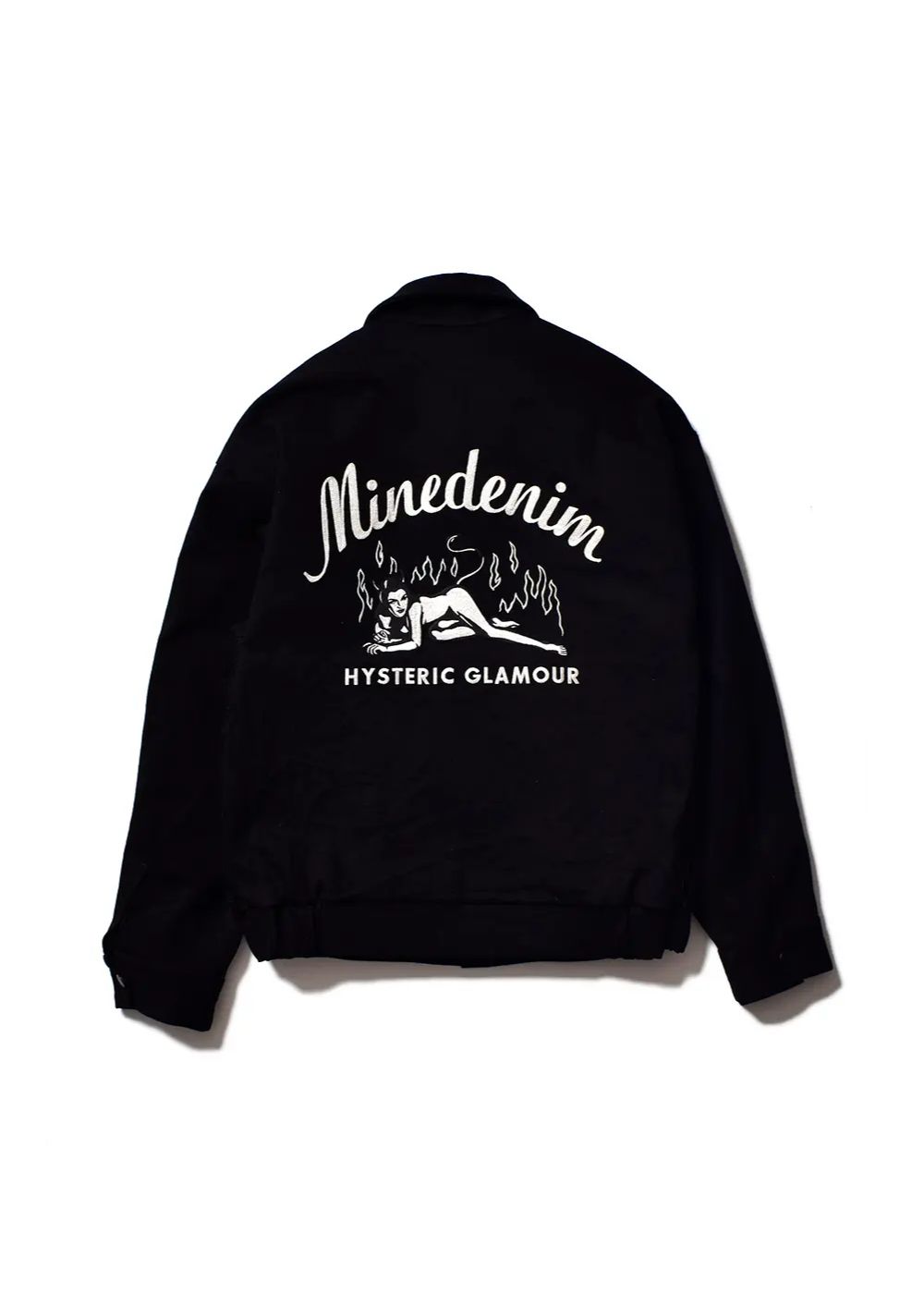 MINEDENIM - × HYSTERIC GLAMOUR F.Black Denim JKT (BLACK