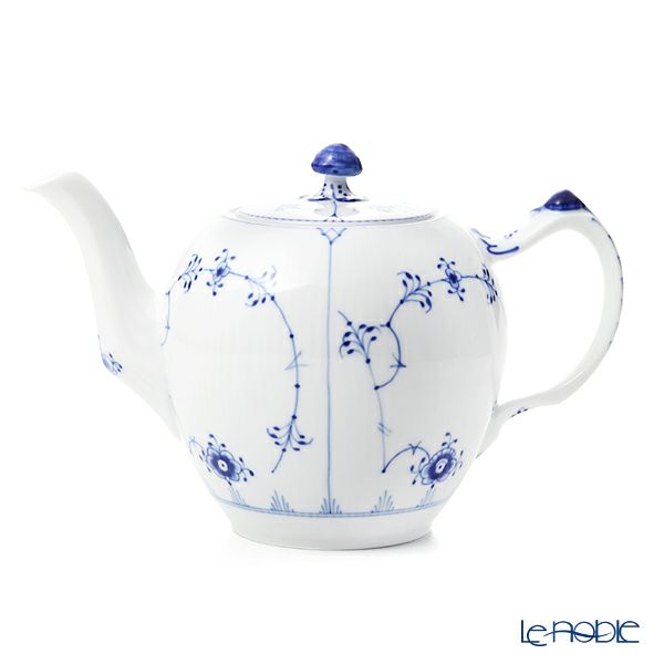 保存用ロイヤルコペンハーゲン コーヒーポット ブルーフルテッド