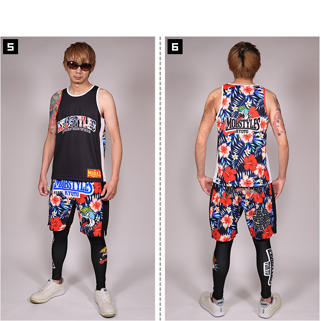 モブスタイルス) MOBSTYLES MOSH DRY タンクトップ KYOTO ALOHA (TANK
