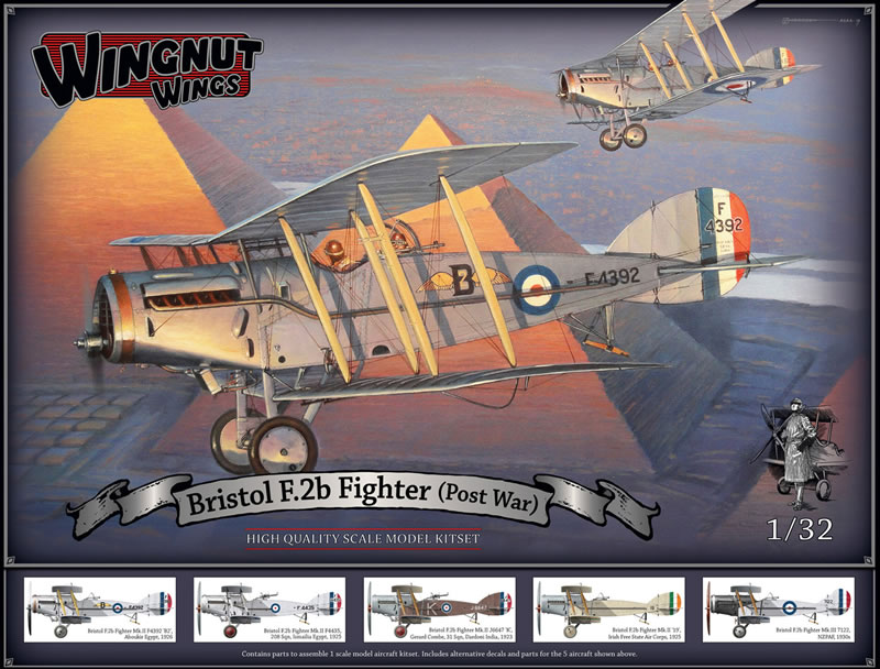 Wingnut Wings' Latest Release: Bristol F.2b Fighter (Post War