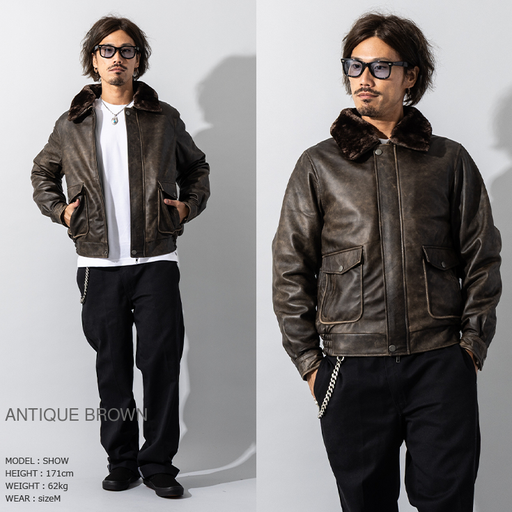 AlphaTauri アルファタウリ レザージャケット 本革 メンズ ALPHA