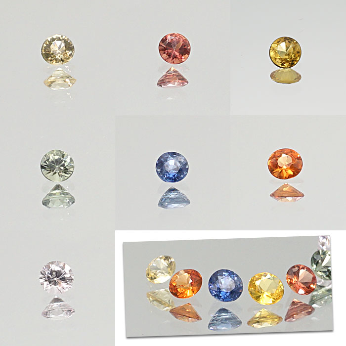 天然サファイア ルースセット 2656 天然サファイア ルースセット 2656