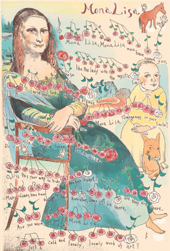 山本容子 ソフトグランド・エッチング 『ヴィヴァルディ』 山本容子