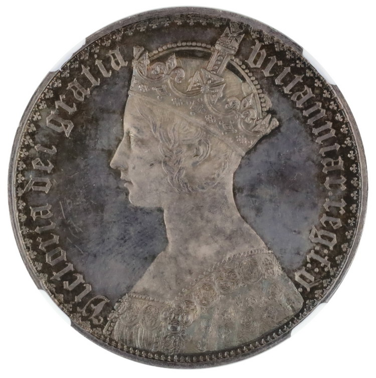 1851 イギリス ビクトリア ゴシッククラウン ファンタジー 銅メダル