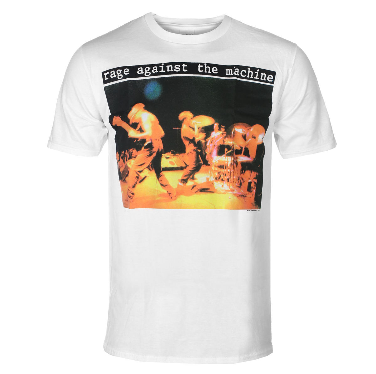 Men's t-shirt Rage against the machine - Anger Gift - White