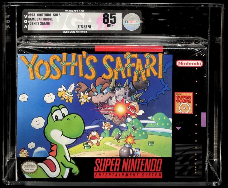 Metropolis Comics and Collectibles - YOSHI'S SAFARI(SNES) Video