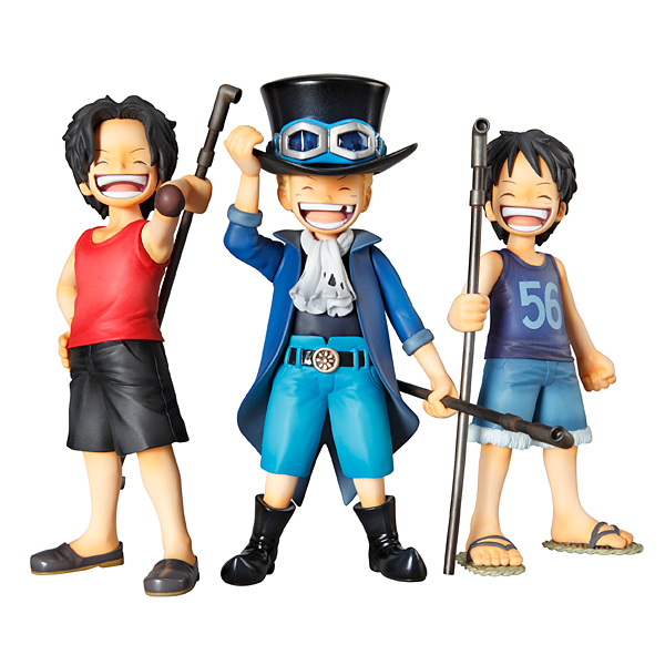 ワンピース p.o.p ルフィ エース サボ 6体セット pop 幼少期 抽選販売
