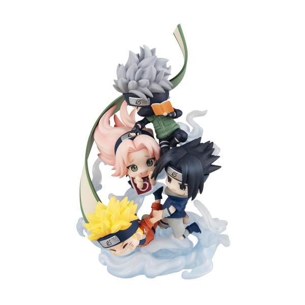 NARUTO-ナルト- 疾風伝 第七班集合！｜商品情報｜メガホビ MEGA HOBBY