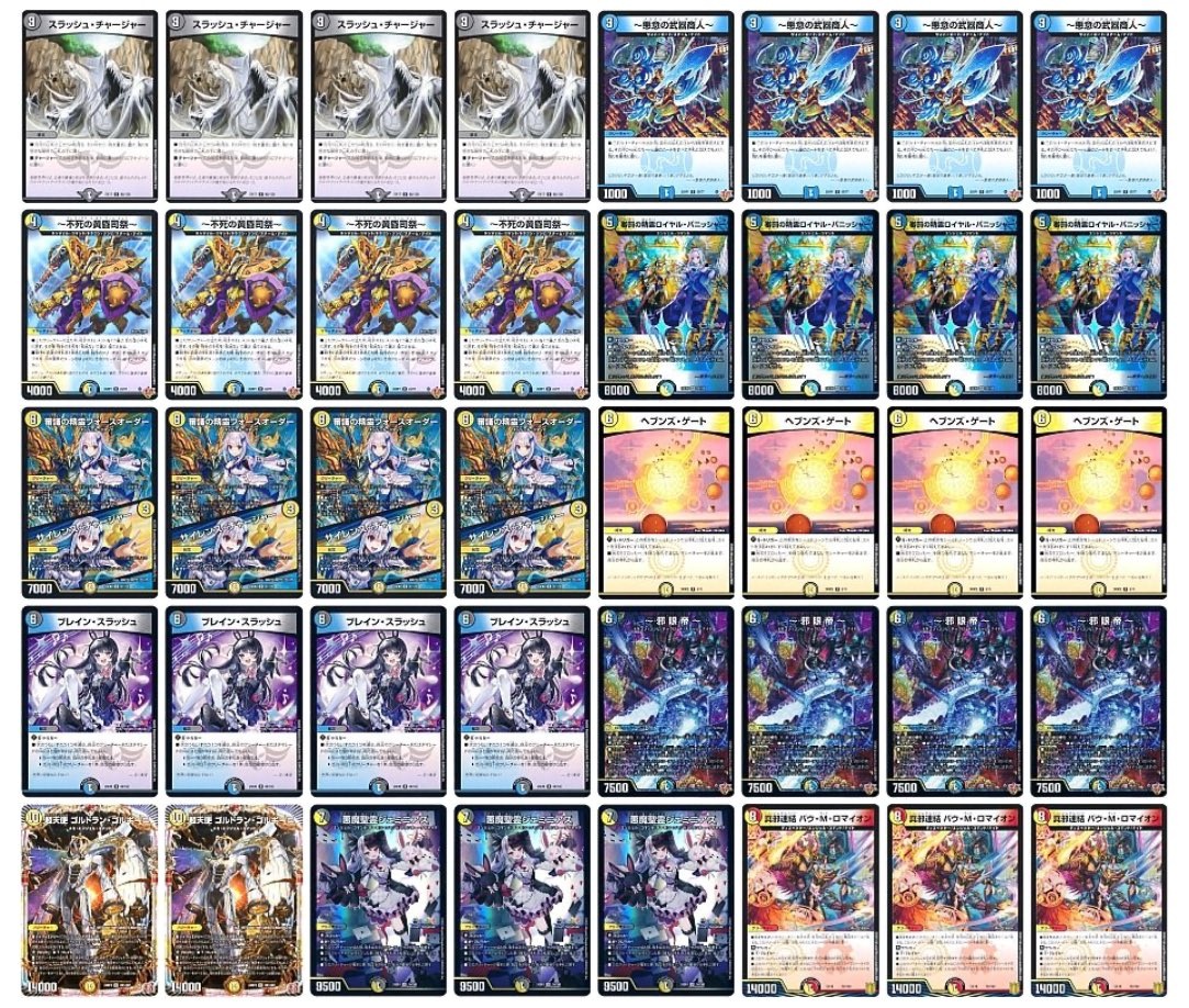 ドロマーコンプレックスcomplexデッキ 邪眼帝 世紀末の善悪 トランキー