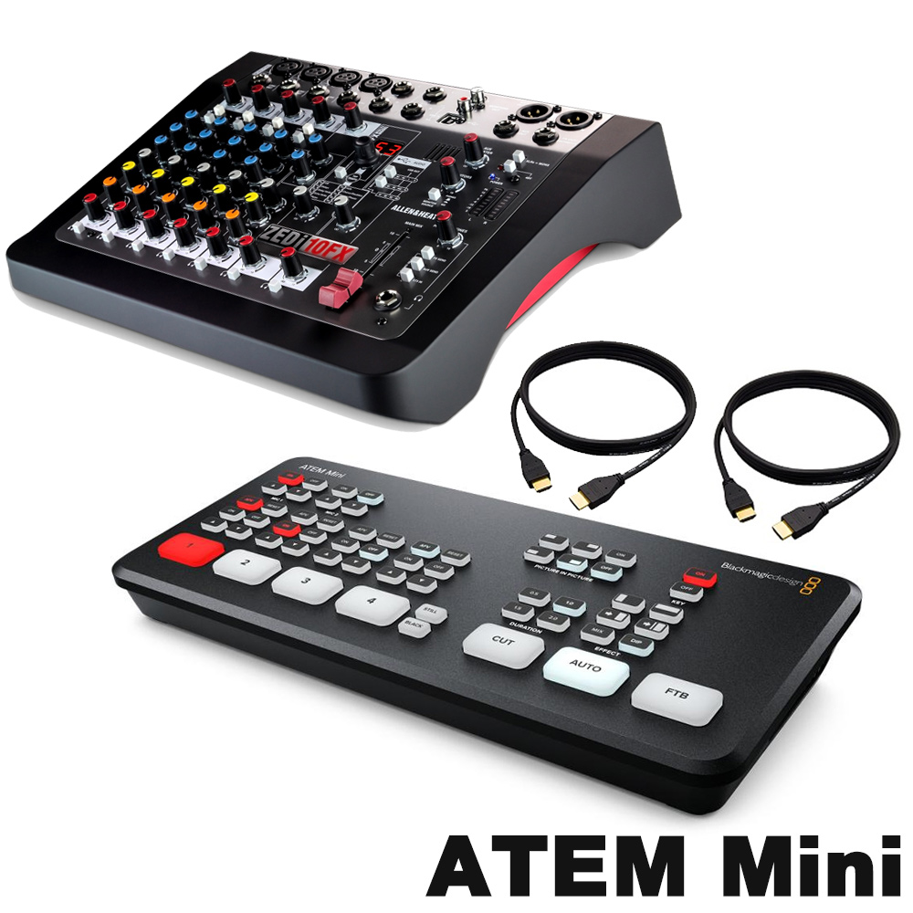 Blackmagic HDMI ビデオスイッチャー ATEMmini(USB対応アナログ