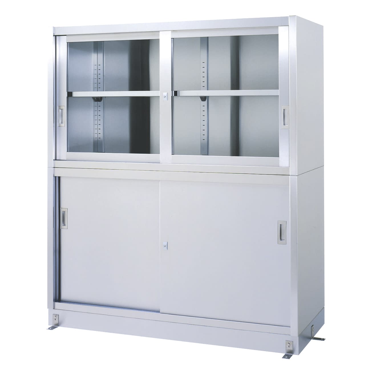 ステンレス保管庫 作業台(中材) 24-2458-00 日本医理器材 NO.9045-02