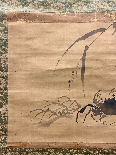 Kurokawa Kigyoku crab｜Matsumoto Shoeido | Japanese Paintings and