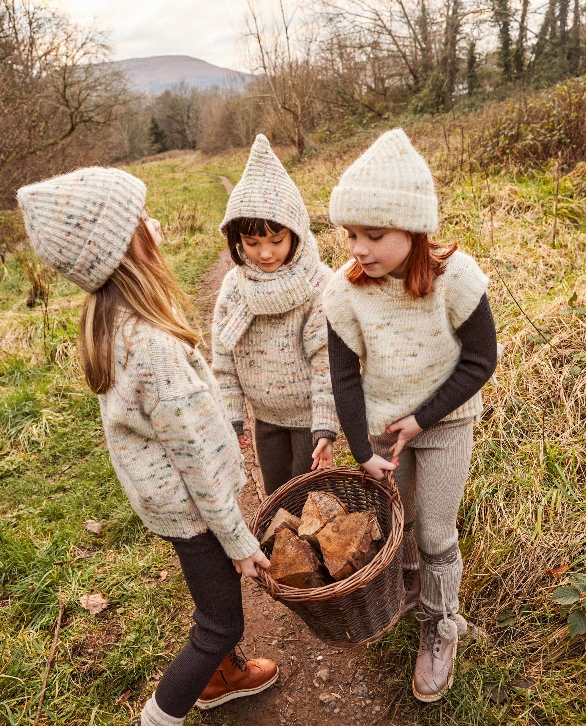 Misha & Puff Garter Hatニット帽 12-24m Misha & Puff Garter Hat (12/24