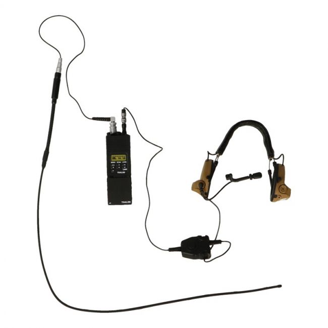 Thales PRC-148 Radio with Comtac 3 Headset and Peltor PTT (Black
