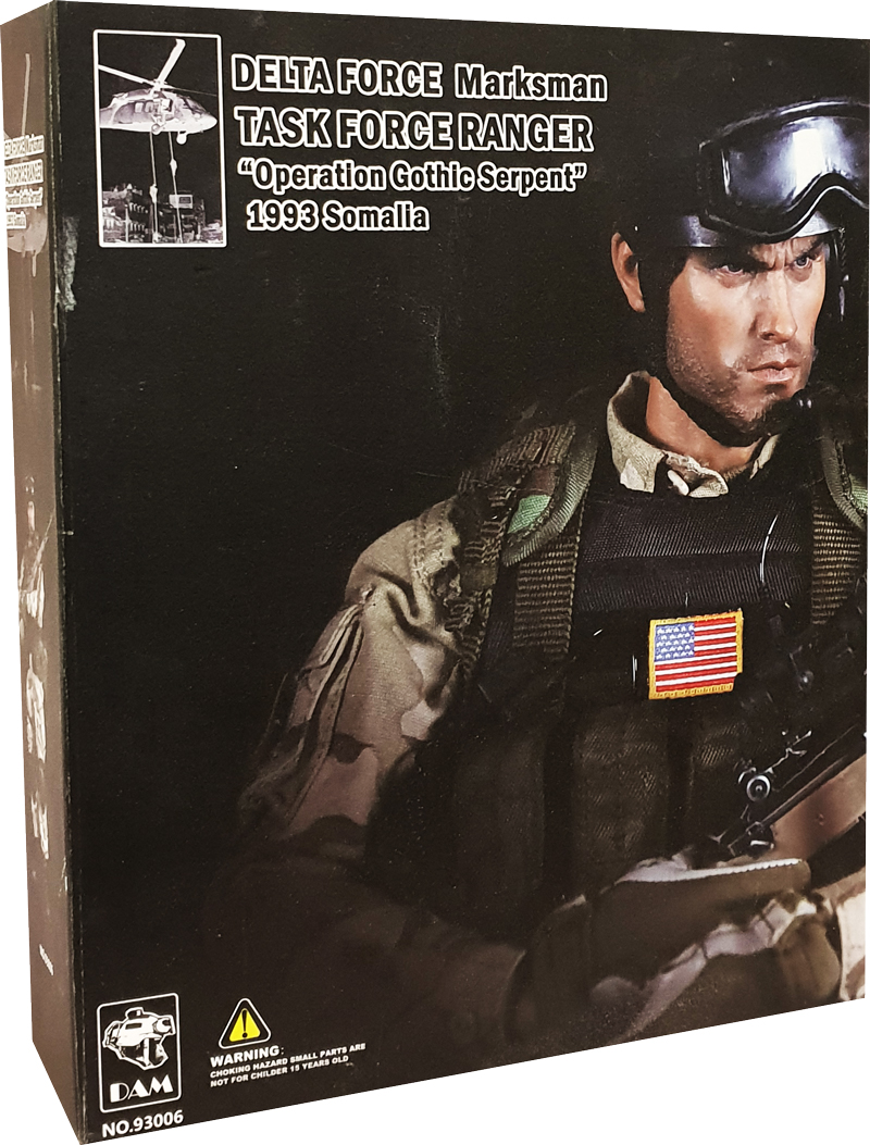 1/6 12インチ デルタフォース マークスマン タスクフォース ミリタリー