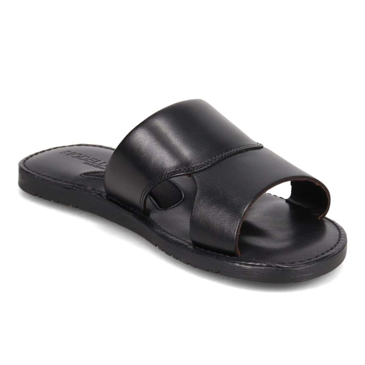モデロ MODELLO レザーサンダル DM5317(M(25.0～25.5cm) BLACK