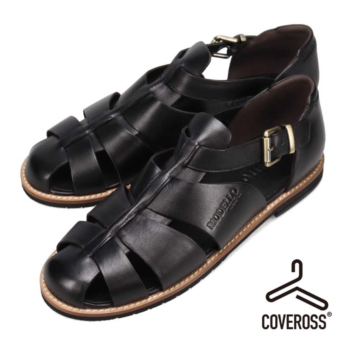 世界初のカバロス加工シリーズ モデロ MODELLO グルカサンダル DM5133