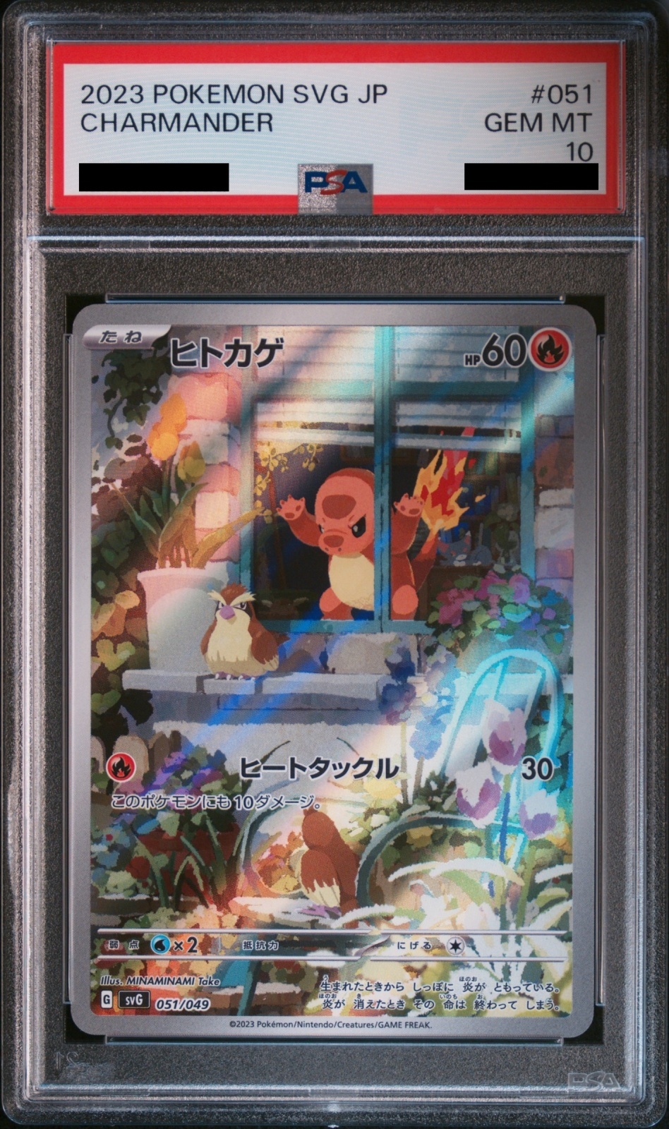 最安値！！ポケモンカード ヒトカゲ ar スペシャルデッキセット psa10