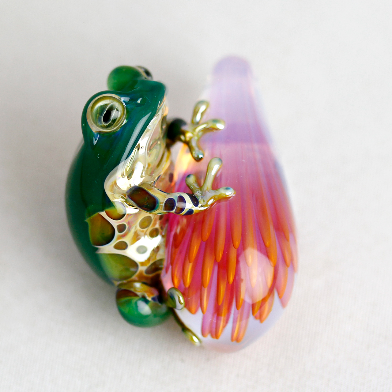 麻覇王（mahao）[ガラス,カエル,シルバー,ネックレス,ブレスレット]