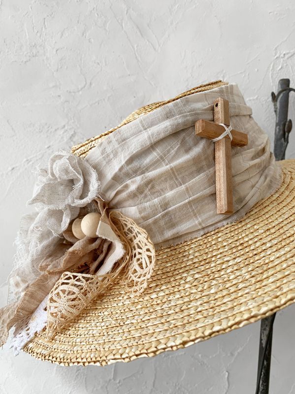 pollenbienco／アンティークレースの帽子・B - MARCHE' DE SOEUR