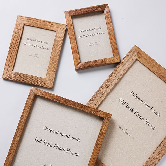 著名な写真家の珍しい写真と大全紙額縁（木製） おしゃれな木製額縁9
