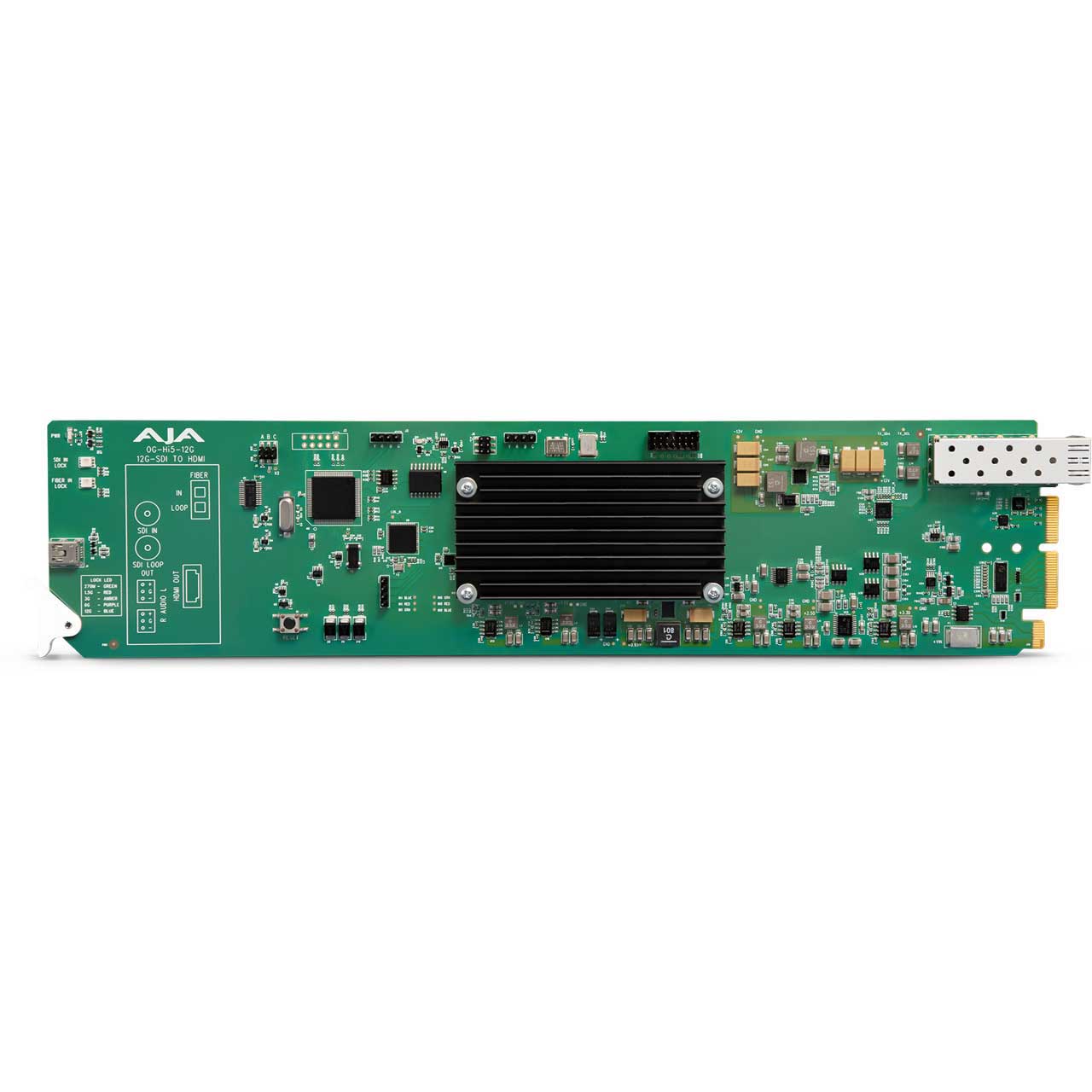 AJA OG-Hi5-12G openGear 12G-SDI to HDMI 2.0 Conversion with Rear