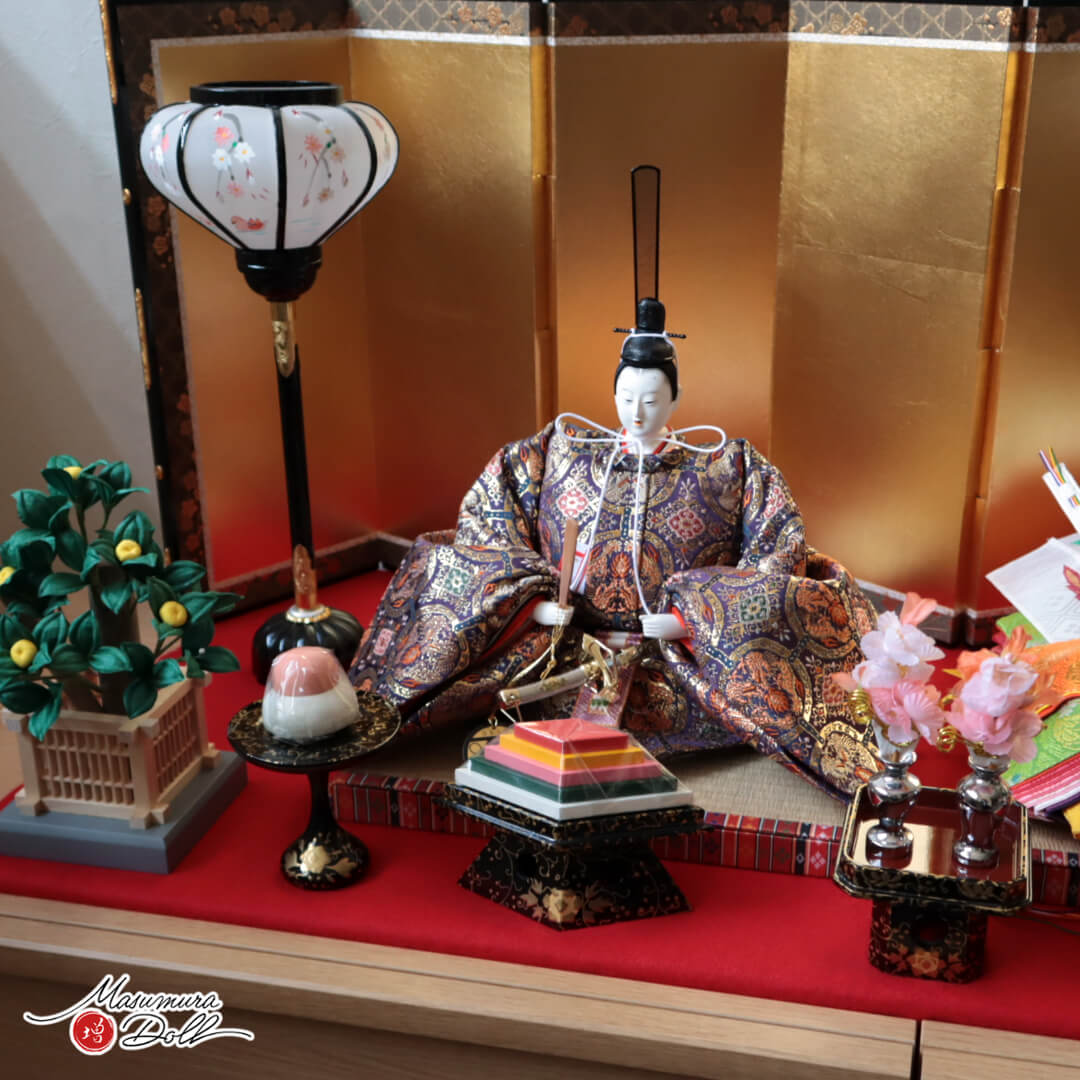 雛人形 最高級 京製 ひな人形 おひなさま 大橋弌峰 京9番 正絹西陣織