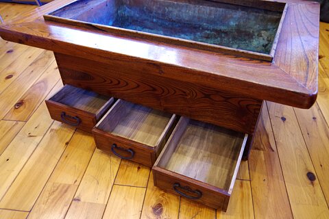 関西火鉢（骨董） KS317 - （暖（火鉢・道具）｜暖（火鉢・道具