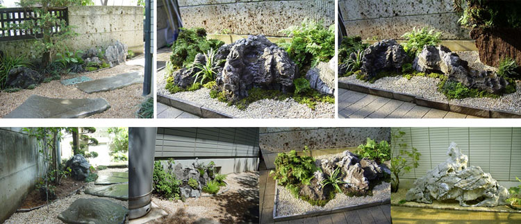 太湖石 庭石・景石通販｜天然太湖石素材の庭石｜ガーデンアート増樹