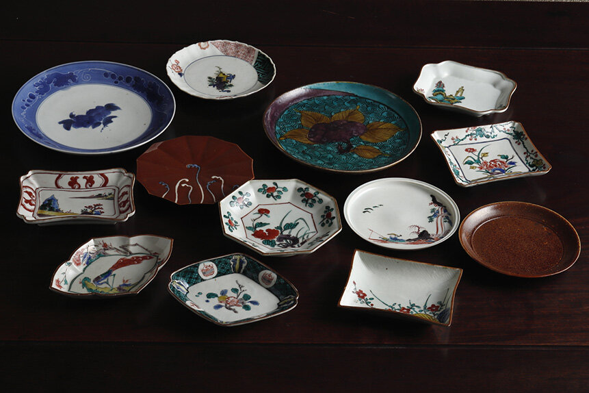 古伊万里 微塵花唐草文銚子 【初期伊万里 古九谷 藍九谷 柿右衛門】