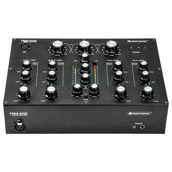 Omnitronic(オムニトロニック) ／ TRM-402 4チャンネル DJ用ロータリー