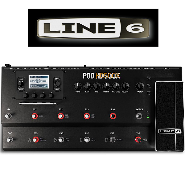 LINE 6 ライン6 POD HD アンプシュミレーター ペダルボード付き Line 6