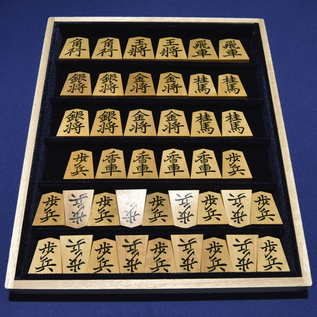 駒箱 桐平型 中板付