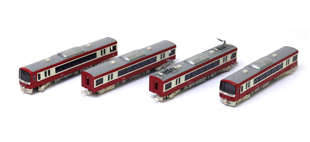 京急2100形機器更新車 基本4両編成セット(動力付き) | グリーン