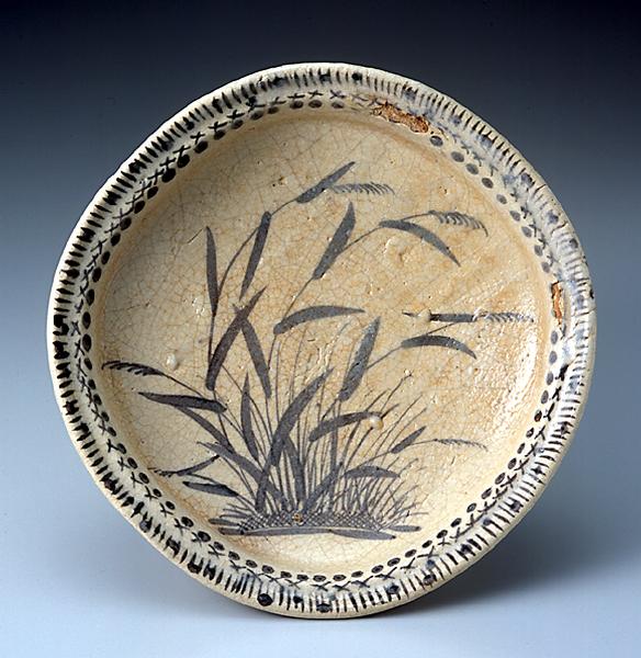 陶片 絵志野鉢 桃山時代 志野陶片 織部 黄瀬戸 瀬戸黒 美濃焼 桃山陶