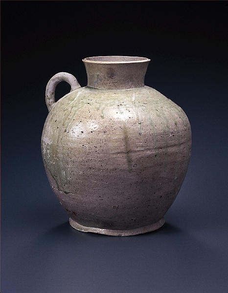 猿投薬壺 須恵器 白瓷 初源灰釉陶器 奈良時代 飛鳥 白鳳 古代 日本の美