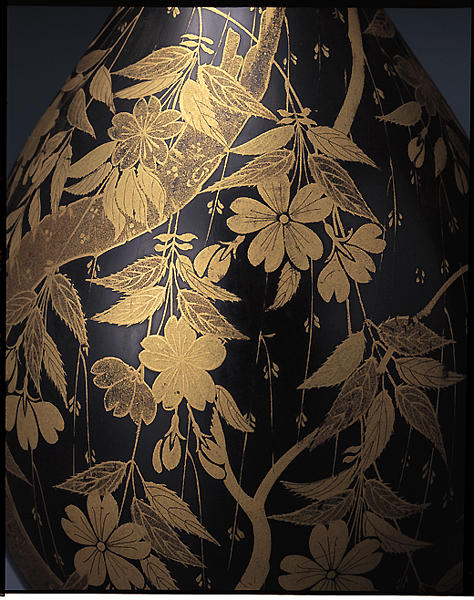 枝垂桜蒔絵徳利 - MIHO MUSEUM