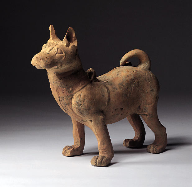 六朝時代 動物俑 埋葬品 古代中国 土偶 六朝時代 動物俑 埋葬品 古代