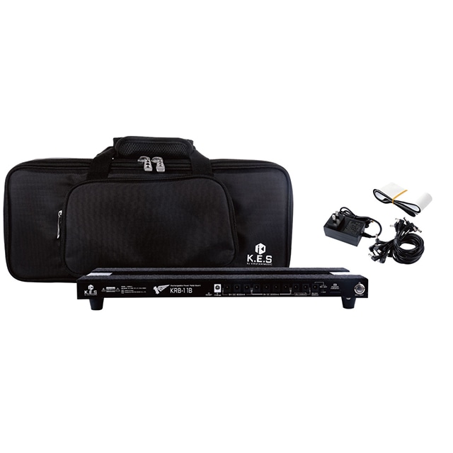 KRB-11B【パワーサプライ内蔵ペダルボード】: 楽器アクセサリー｜三木