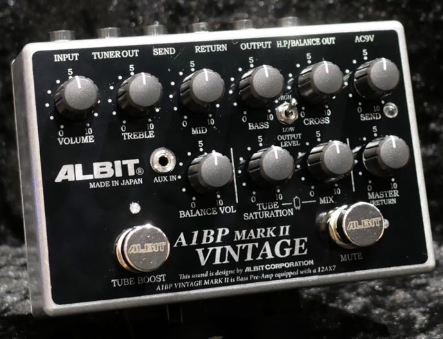 ALBIT A1BP VINTAGE MARKII 真空管 ベースプリアンプ A1BP VINTAGE